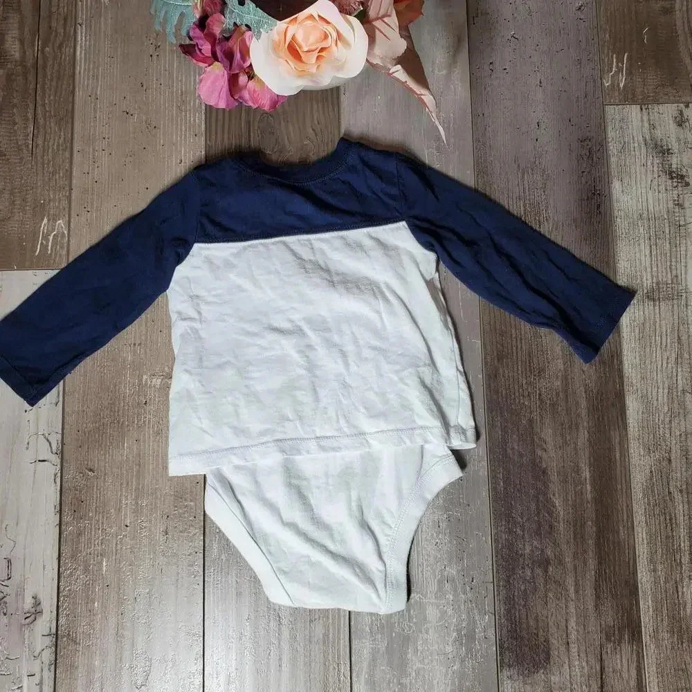 Carter's and Garanimals Size 18m Baby Boy Casual Top Bundle EUC